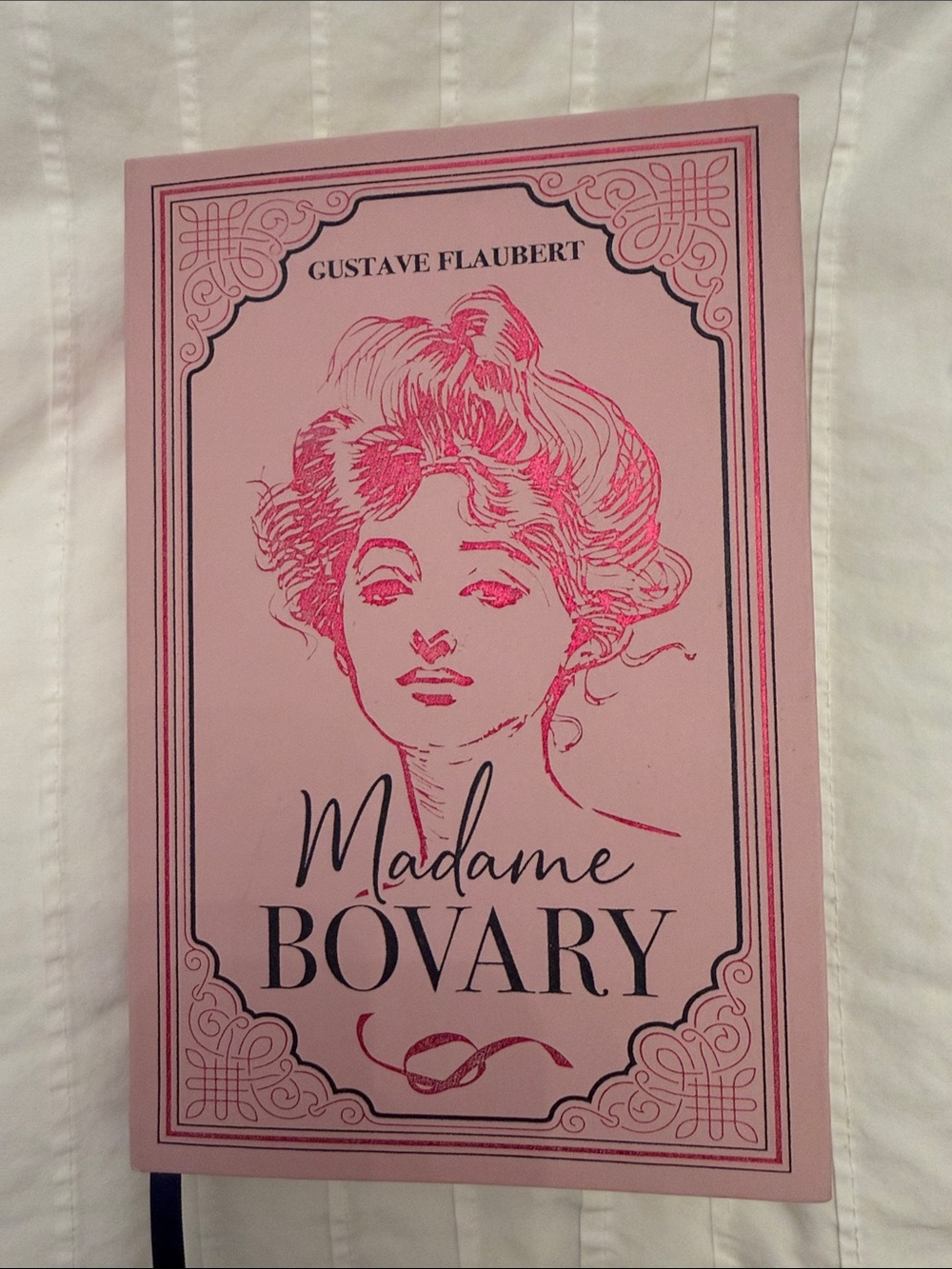 Madame Bovary Pink Paperback Novel